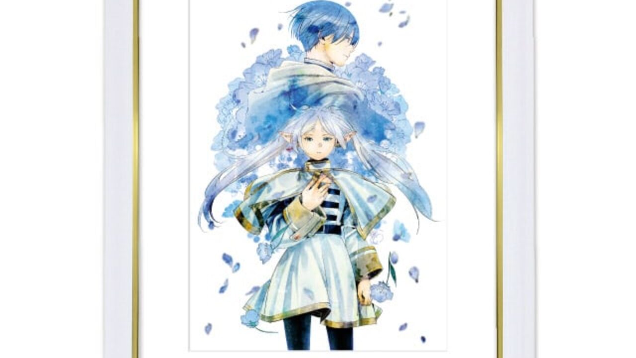 葬送のフリーレン 　公式　複製原画　蒼月草　A5　シリアルNo.入り 葬送のフリーレン 公式 複製原画 蒼月草 A5 シリアルNo.入り 葬送の